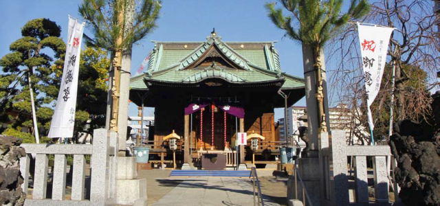 胡録神社の写真